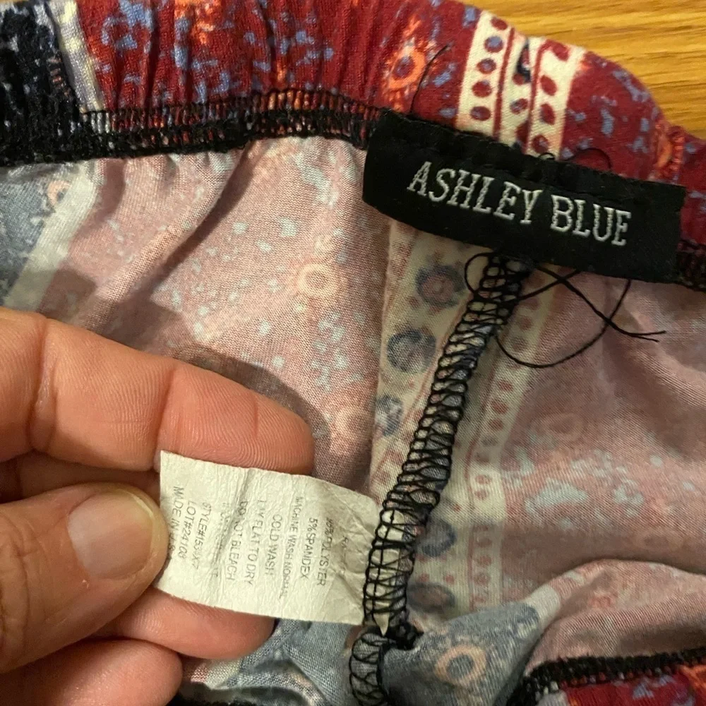 Ashley Blue Leggings size 1X (GA)